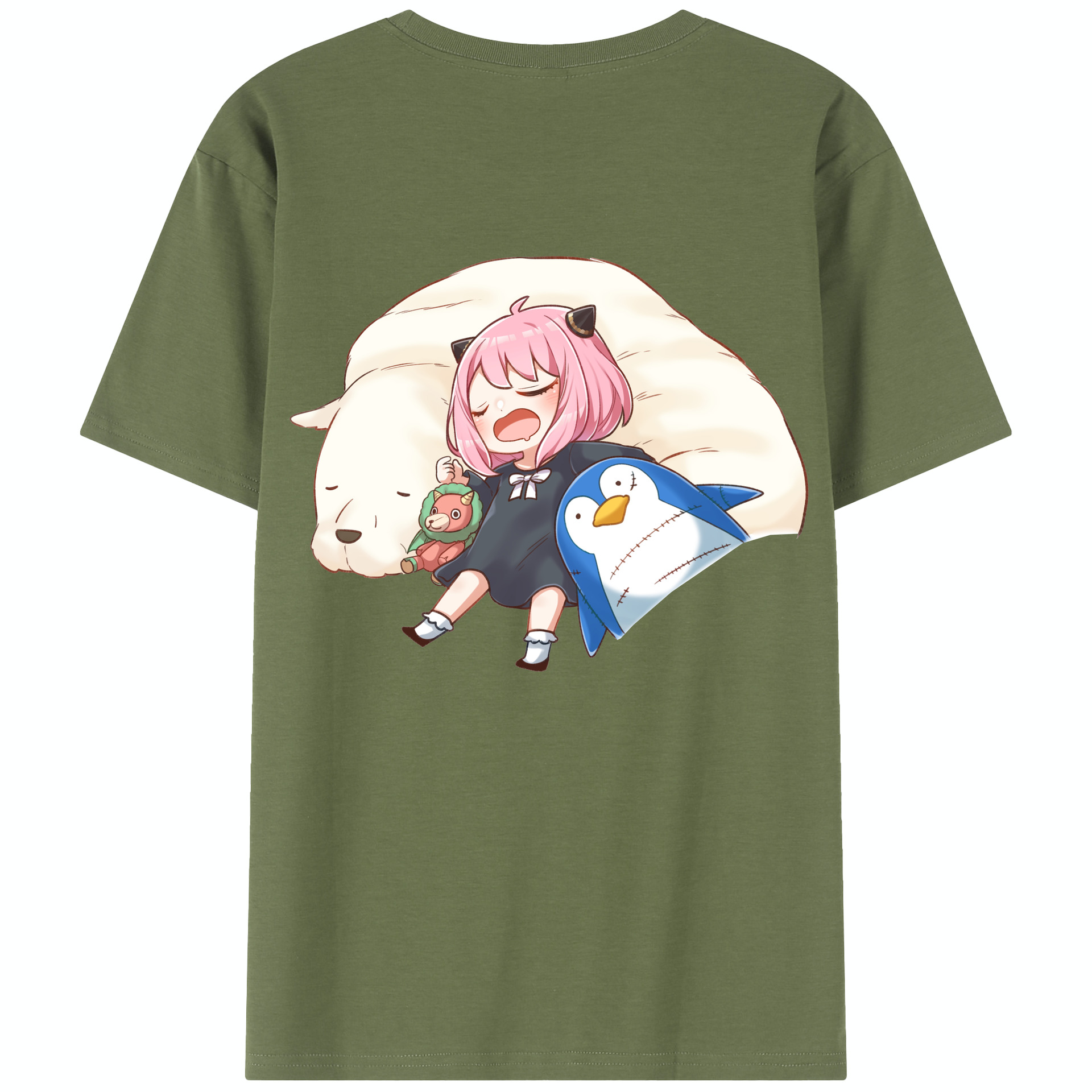 （画像用） SPY×FAMILY间谍家家酒 綿100％半袖Tシャツ（背面プリント）